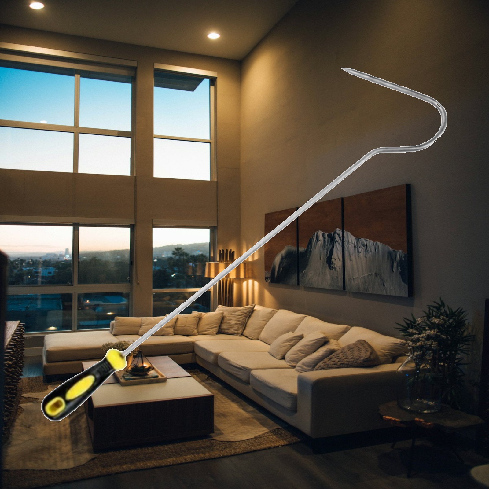 Manhole Cover Lifting - Metal Lifting Hook Stainless Steel T
