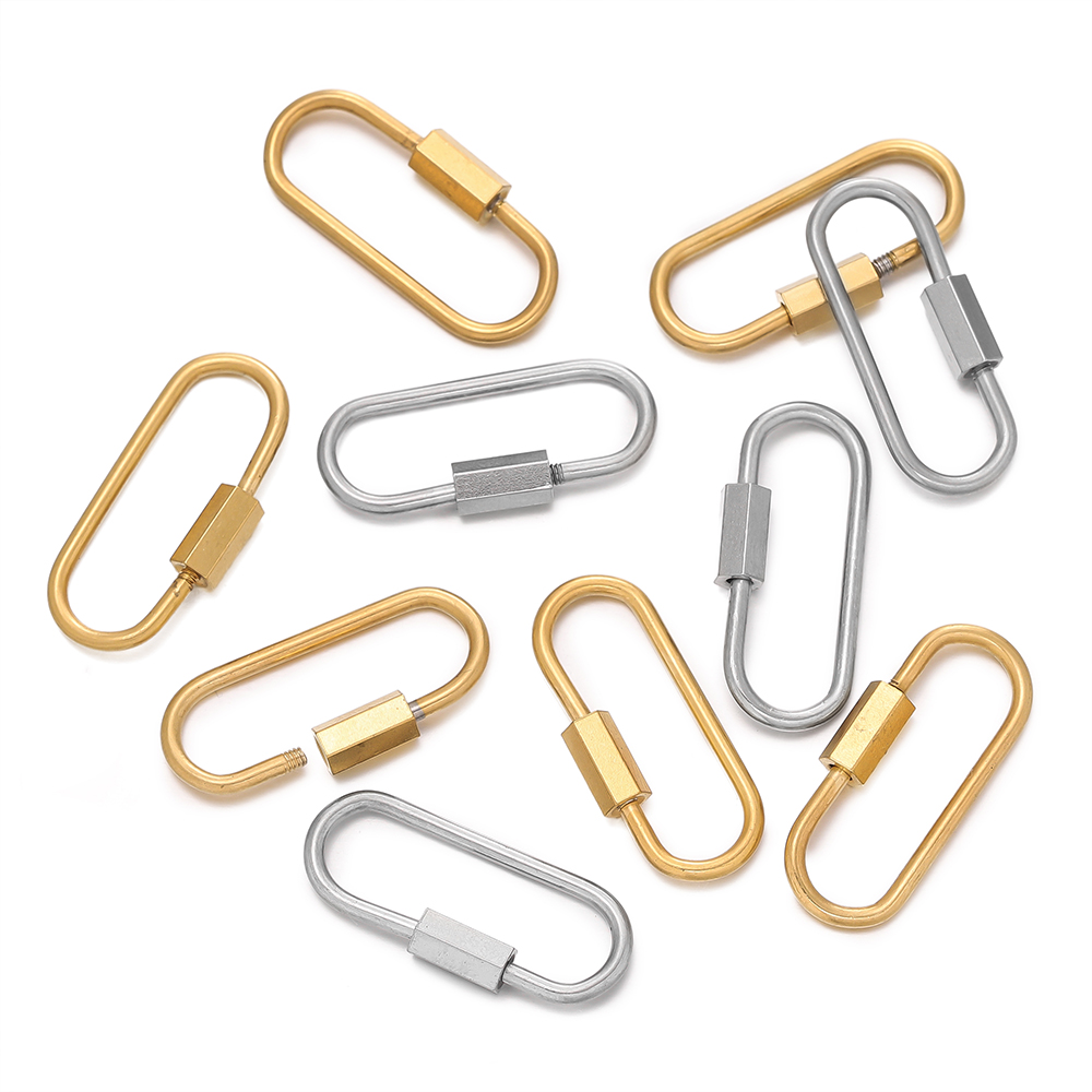 Heavy Equipment Manufacturers - 5pcs Stainless Steel Quick Link Ring