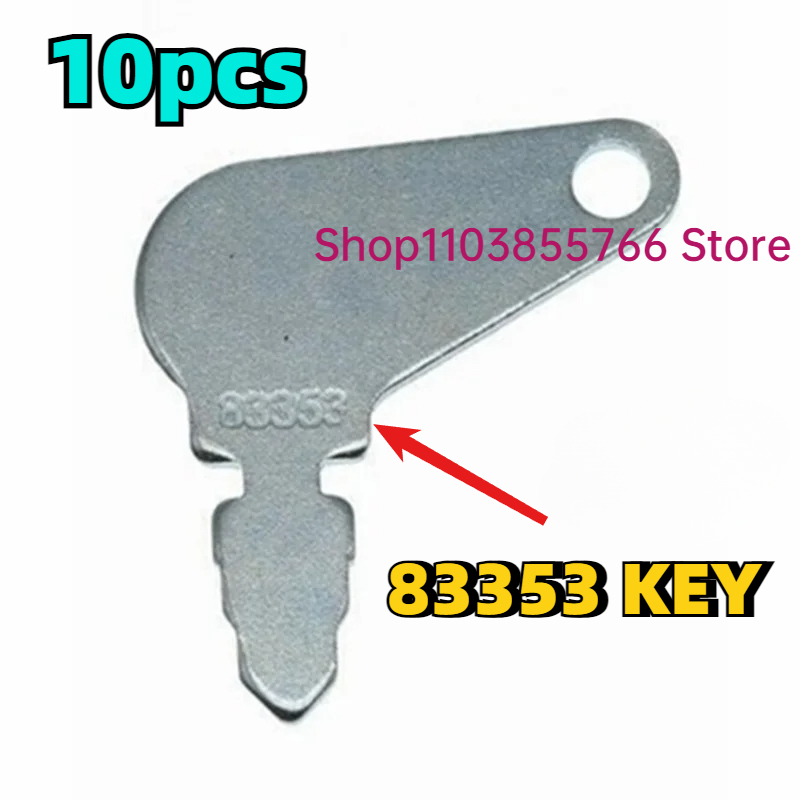 10PCS  83353 Keys For Kubota C - Heavy Equipment Kubota review and price