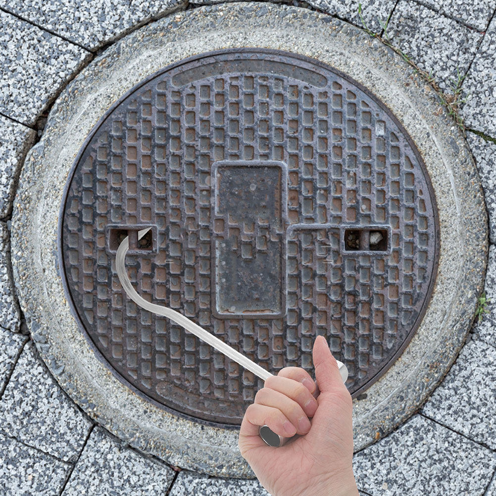 Heavy Duty Manhole Cover Hook  - Manhole Cover Lifting review and price