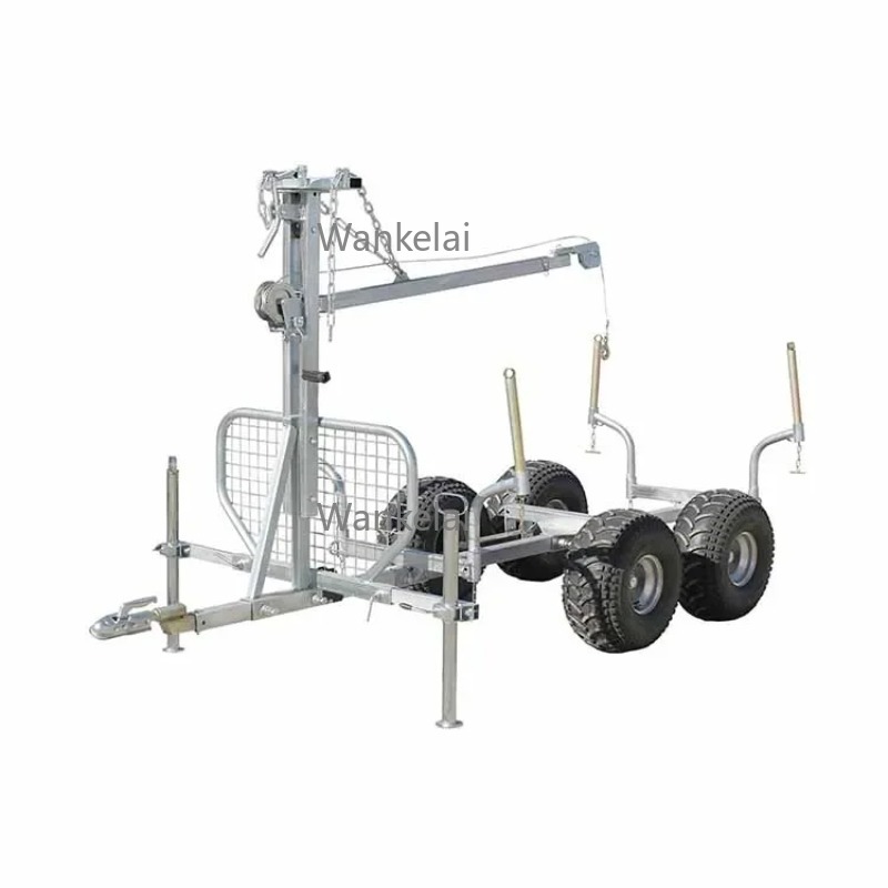 Atv Forestry Trailer Timber Lo - Heavy Equipment Manufacturers review and price