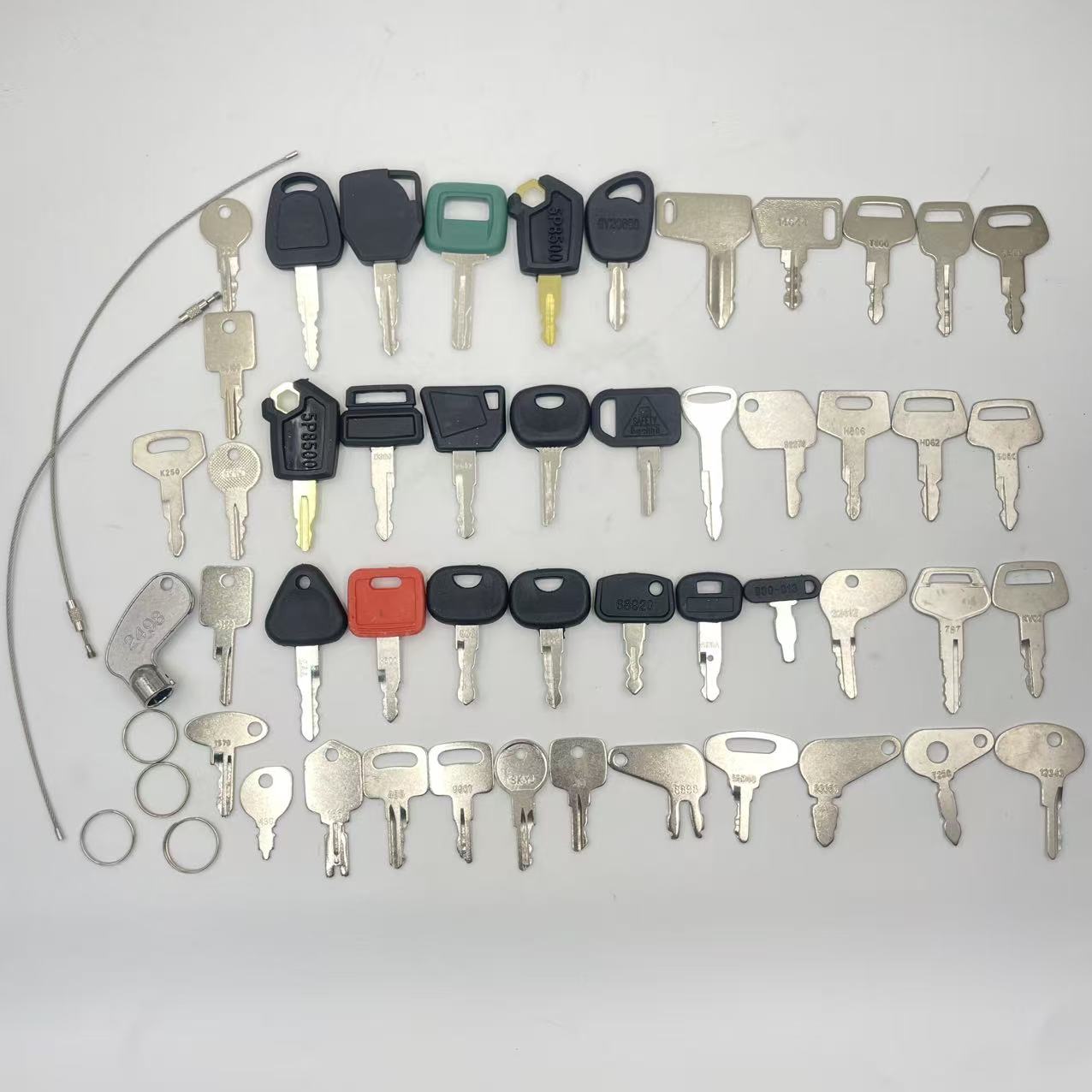 48PCS Heavy Equipment Keys Set - Heavy Equipment Kubota review and price