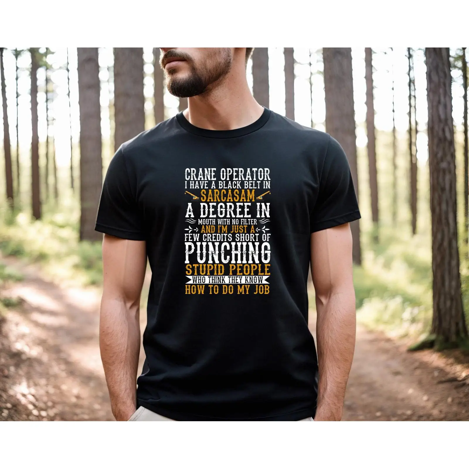 Crane Operator Sarcastic Quote - Heavy Equipment Quotes review and price