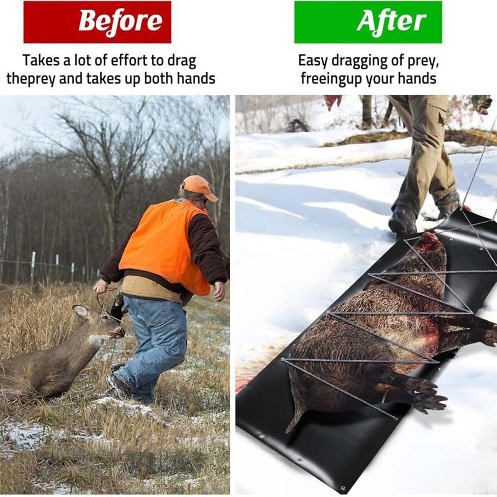 Game Drag Sled Heavy Duty Game - Heavy Equipment Haulers review and price