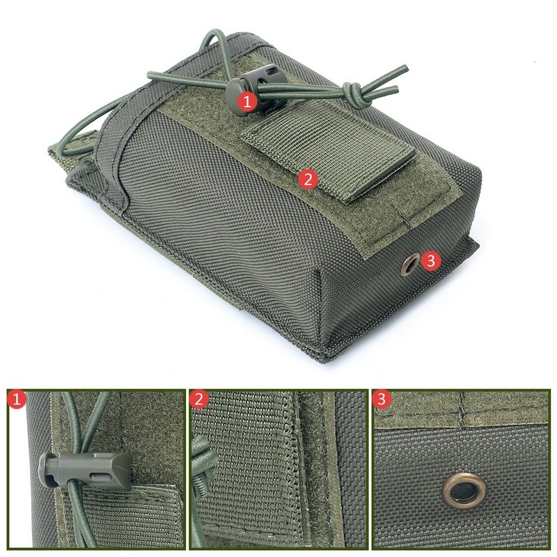Tactical Radio Holder Molle Ra - Heavy Equipment Manufacturers review and price