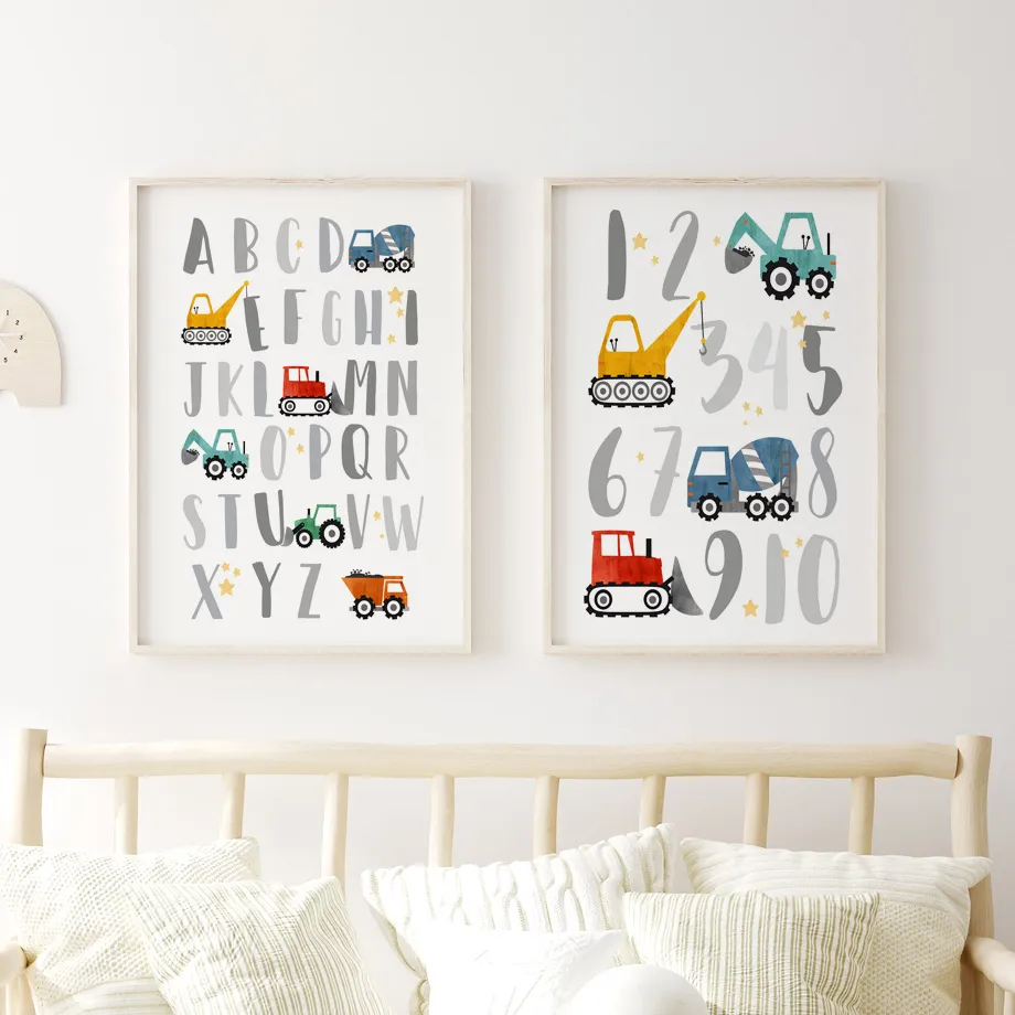 Modern Nordic Style Canvas Pri - Heavy Equipment Background review and price