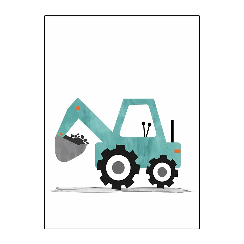 Modern Nordic Style Canvas Pri - Heavy Equipment Background review and price